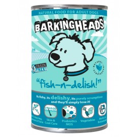 Barking Heads консервы для собак с лососем, тунцом и сельдью "Рыбка-вкусняшка"